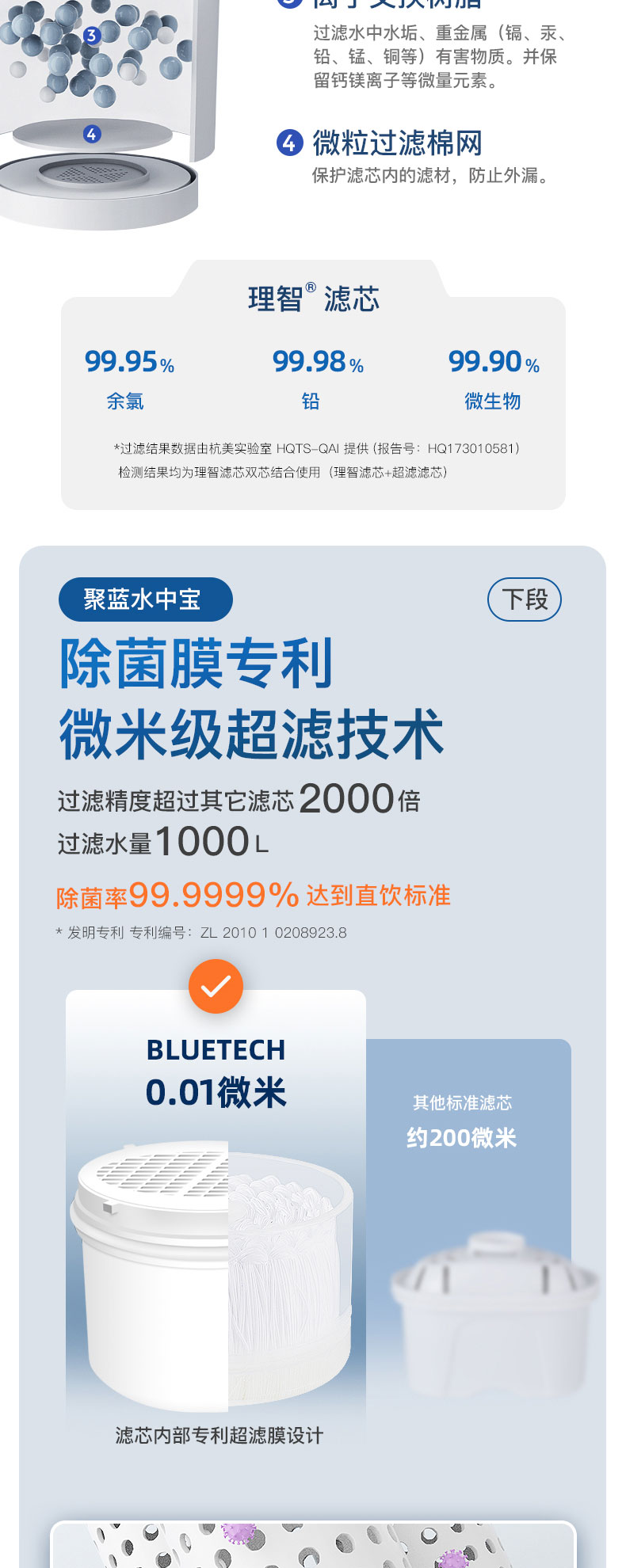 bluetech净水壶