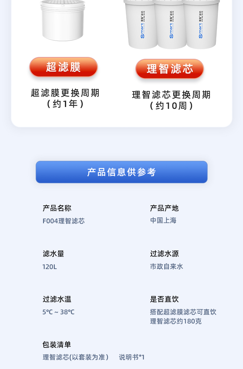 净水壶滤芯