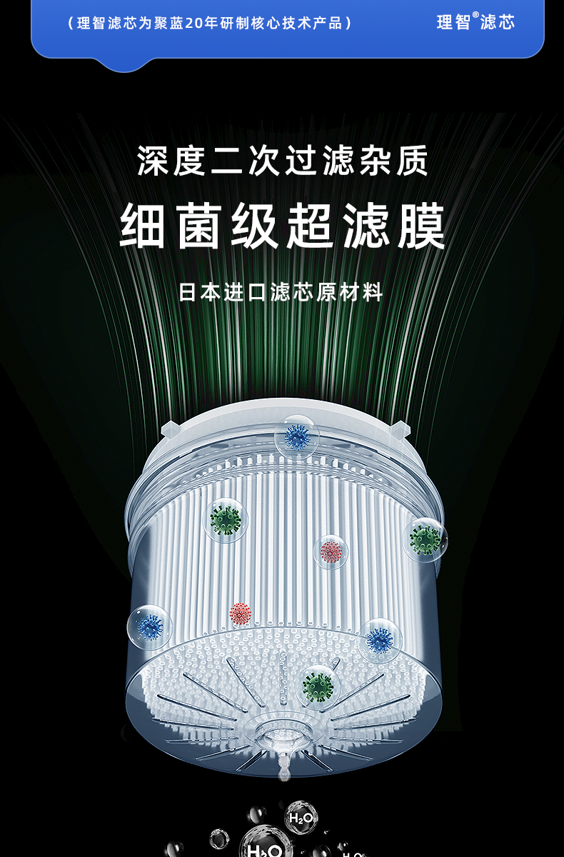 超滤膜除菌滤芯